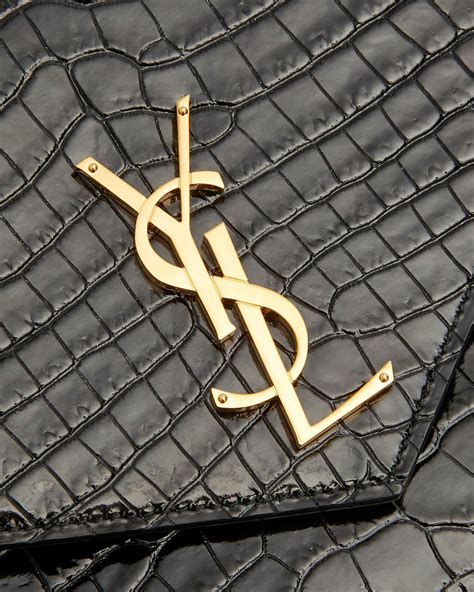 envelope chain ysl|YSL crocodile envelope bag.